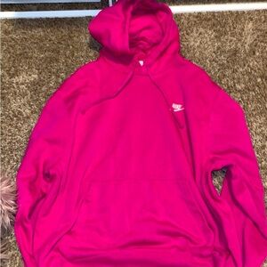 Pink Nike Hoodie